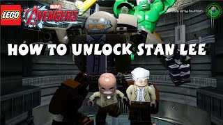 Lego Marvel Avengers  - How to Unlock Stan Lee - All 35 Stan Lee in Peril Locations -  1080P HD