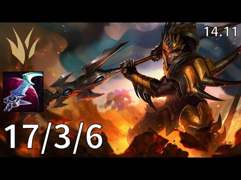 Jarvan IV Jungle vs Nunu & Willump - EUW Master | Patch 14.11
