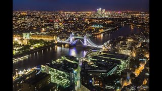Night view London city video A video shot on the way home from duty.🚶‍♂️