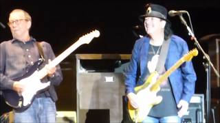 Carlos Santana &amp; Eric Clapton - together! Hyde pk, London 8th July 2018
