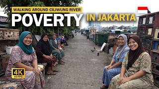 Download lagu Walking Along Ciliwung River Slums in Jakarta | The Other Side of Modern Jakarta mp3