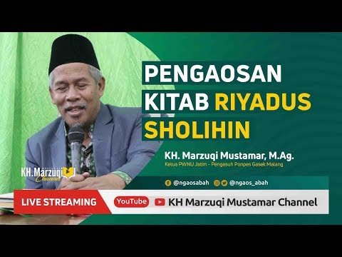 #2 PENGAOSAN KITAB RIYADUS SOLIHIN (21/06/2020)