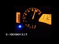 Honda CBR 600RR 07 0-100-200 km/h acceleration test