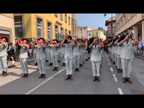 Marcia Canino - Raduno Regionale Rovato (BS) 2023 - Fanfara Bersaglieri “A. Scattini” Bergamo