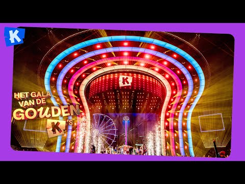 De openingsact van de Ketnet-wrappers op het Gala van de Gouden K's 2024