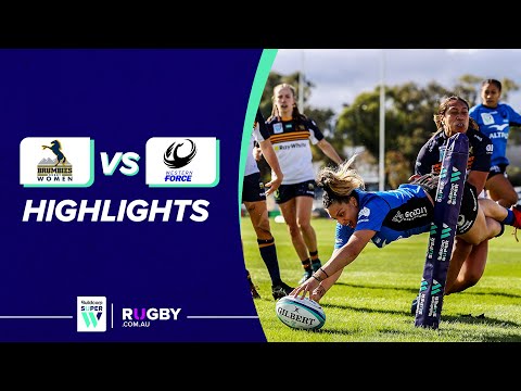2022 Super W Round 5: Brumbies vs Western Force