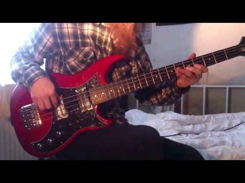 Watchtower - The Fall of Reason bass cover
