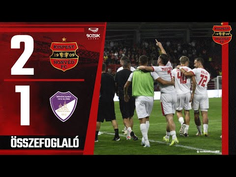 Budapest Honvéd FC - Békéscsaba 1912 Előre 2-1, Merkantil Bank Liga, 07. forduló - összefoglaló