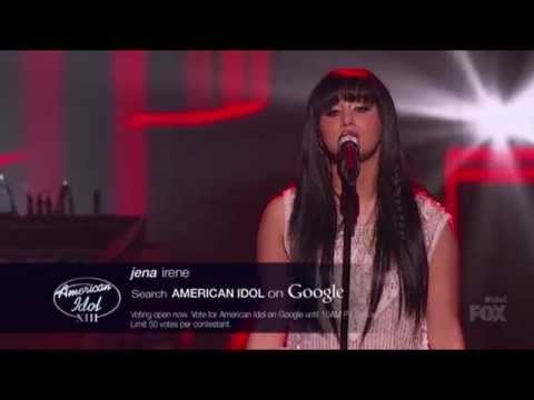 Jena Irene 19 - American Idol S13E30b So Small