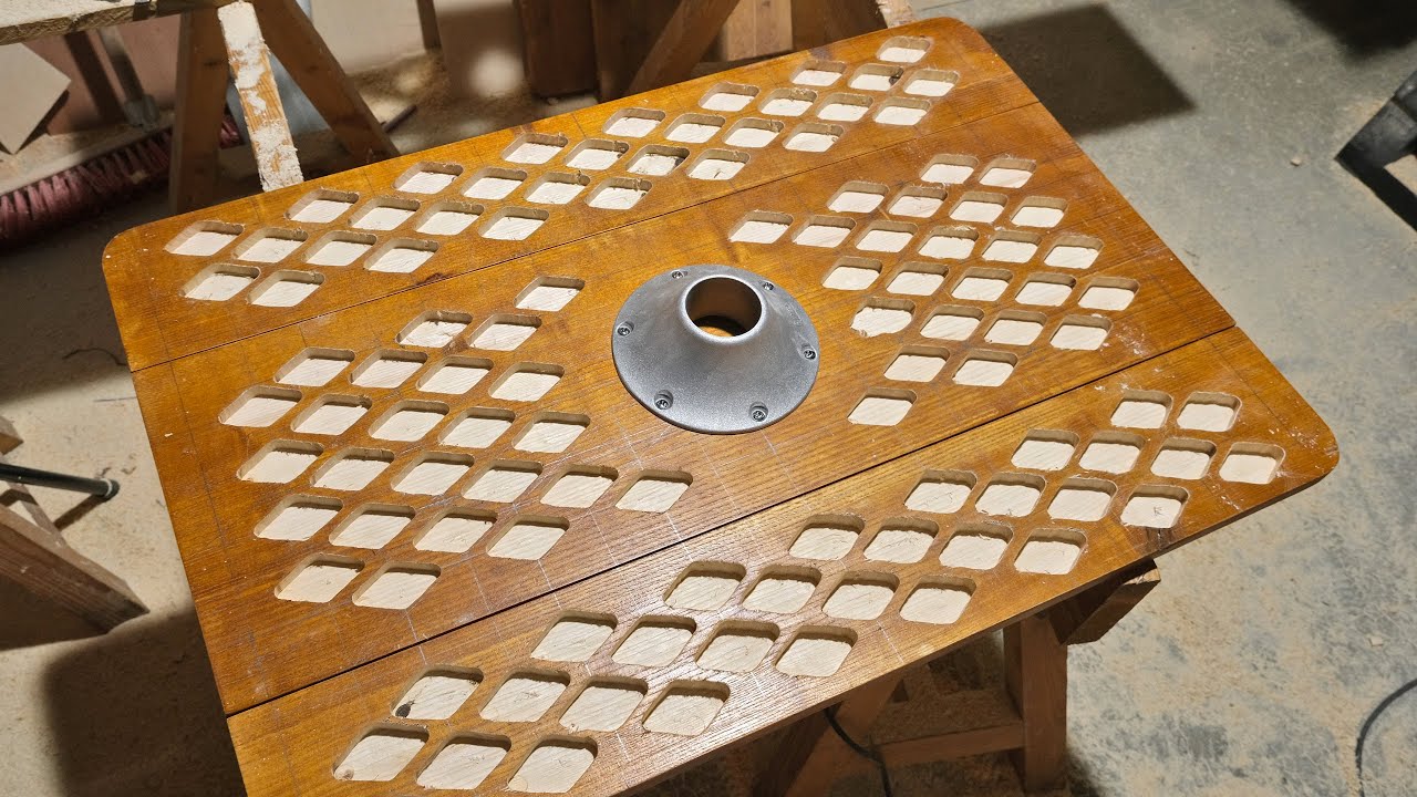 Aménagement fourgon transporter T6.1 #15 Fabrication de la table