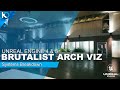 Brutalist Architecture Office - Breakdown - Unreal Engine #GameDev #UE5