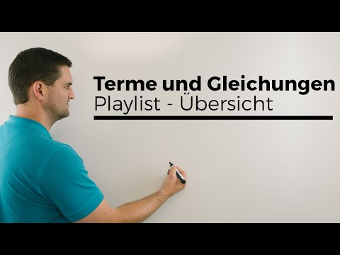 Terms and Equations Playlist, Overview | Math by Daniel Jung