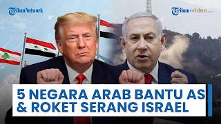 Rangkuman Perang Timur Tengah: Negara-negara Arab Bantu AS Serang Iran? Rentetan Roket Gempur Israel