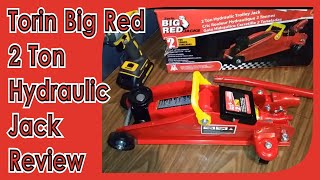 Big Red Hydraulic Trolley Jack Review - Best Floor Jack - Cheap Car Jack - Torin - Pep Boys