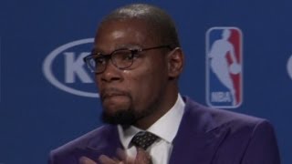Kevin Durant in tears: Mom is the 'real MVP'