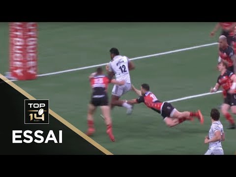 TOP 14 - Essai Seremaia BUROTU (CAB) - Oyonnax - Brive - J24 - Saison 2017/2018