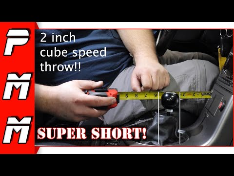 350z G35 Short Shifter Install | Cube Speed Short Throw Shifter | Nissan 350z Infinity G35