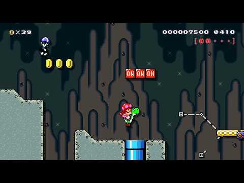 World 4-7 Detonating Depths by 3rd Bunny - Super Mario Maker 2 - No Commentary 1ca