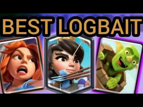 HOW TO PLAY LOG BAIT_BEST LOG BAIT DECK IN CLASH ROYALE