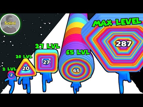 Layer Man Runner vs Layer Runner 3D - Sastifying Asmr Gameplay (Max Level) Part-1