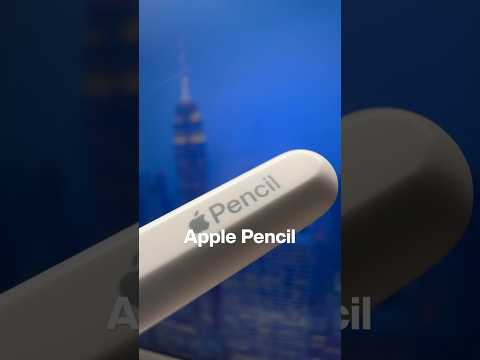 THE NEW APPLE PENCIL IS WEIRD ????????