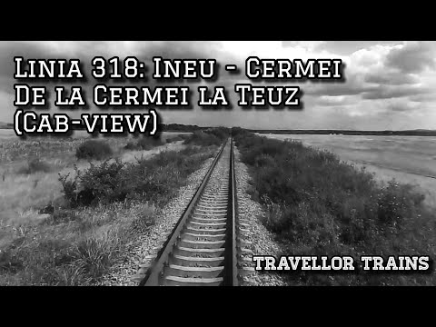 Linia 318: Ineu - Cermei | Între Cermei și Teuz (Cab-view)