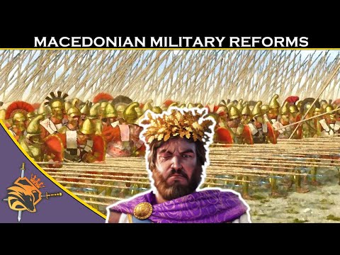 Philip II Military Reforms - The Sarissa, The Pike Phalanx and a Conquering Army! ♠