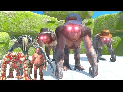 EVIL GORO BROTHERS + PRIMATES CHALLENGE INFERNALS  - ANIMAL REVOLT BATTLE SIMULATOR