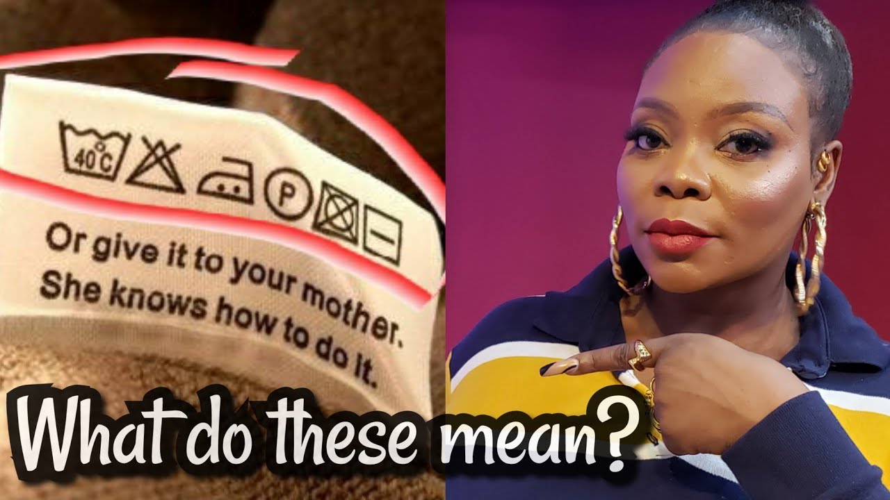 Decoding Fabric Care Symbols || How to Do Laundry