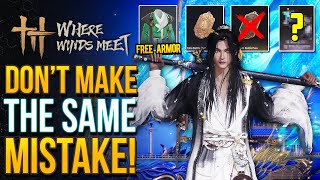 Where Winds Meet - This Mistake Will Cost You! Free Rewards, Gacha System &amp; Best Rewards