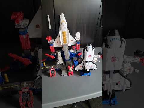 #shorts Modern Day Mircomaster Rocket Base w/ Skylynx, Botropolis Resuce Mission and Galaxy Shuttle
