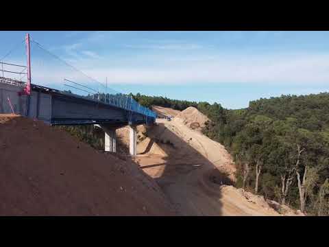 N-II Nou tram Tordera - La Selva (Girona) 13-11-2020