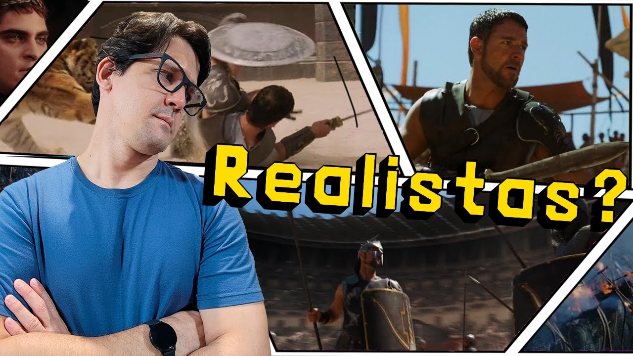 GLADIADOR: As Batalhas Mais REALISTAS (ou NÃO) do Filme
