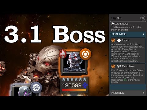 Void vs 3.1 Ultron Boss Guide - Variant Difficulty | Marvel Contest of Champions
