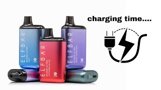 Charging Time of elf bar - A Comprehensive Guide