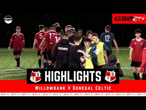 Willowbank v Donegal Celtic - Under 17 First Divisional League - October 2023