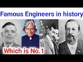 Top 20 Famous Engineers In World History
