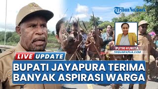 Kunker Bupati Yunus Wonda, Warga Muara Nawa Jayapura Minta Rumah, Sekolah & Pemekaran Kampung