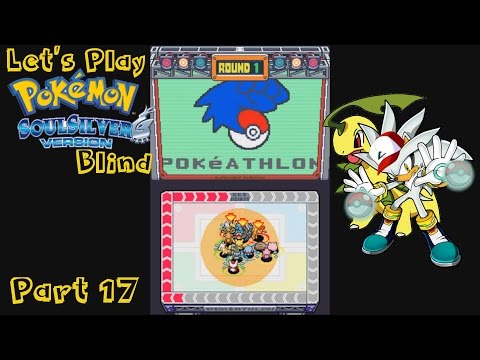 Let's Play Pokemon Soul Silver Blind Part 17: Silver and Friends at The Pokelympic Games