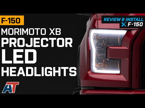2015-2017 F150 Morimoto XB Projector LED Headlights with White DRLs Review & Install