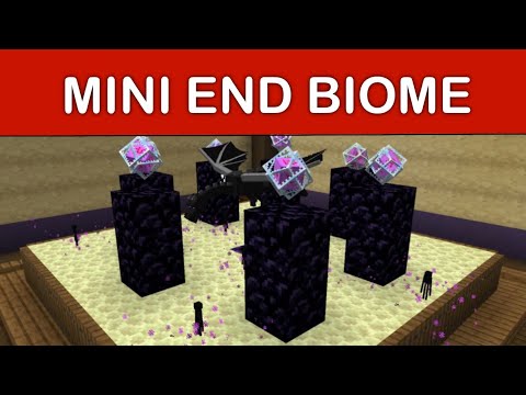 EPIC Mini End Biome: Unleash Your Creativity in Minecraft!