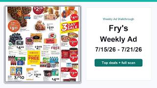Fry's Weekly Ad (7/15/26 - 7/21/26) Best Deals