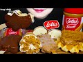 ASMR LOTUS ICE CREAM MOCHI WAFFLE 로투스 아이스크림 모찌 와플