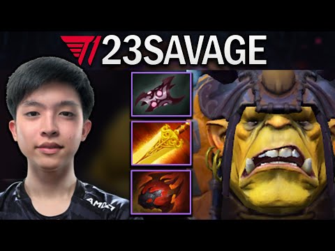 T1.23SAVAGE ALCHEMIST WITH RADIANCE-ARMLET - DOTA 2 7.30E GAMEPLAY