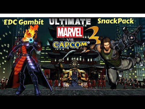 UMVC3 The Throne FINALE | EDC Gambit vs SnackPack