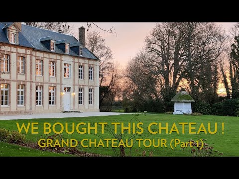 We bought a crumbling Chateau - and that's how it looks now.