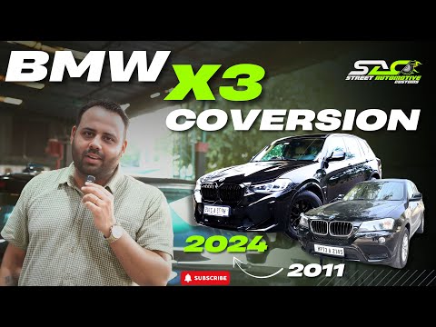 BMW X3 2011 to 2024 Conversion // BMW Latest Conversion // Street Automotive Customs #Bmw #bmwx3