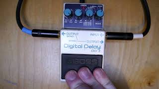 Video thumbnail for 1980's Boss DD-2 Digital Delay Guitar Pedal by Laughing Buffaloes