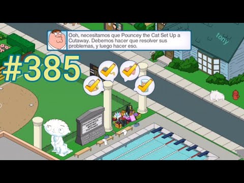 Padre de Familia "Cap. 385, Pouncy the Cat y Bat Cat" por Tony