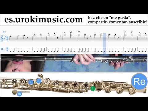 Como Tocar Flauta Major Lazer & DJ Snake - Lean On Tablatura Parte#1 ejercicios um-i927